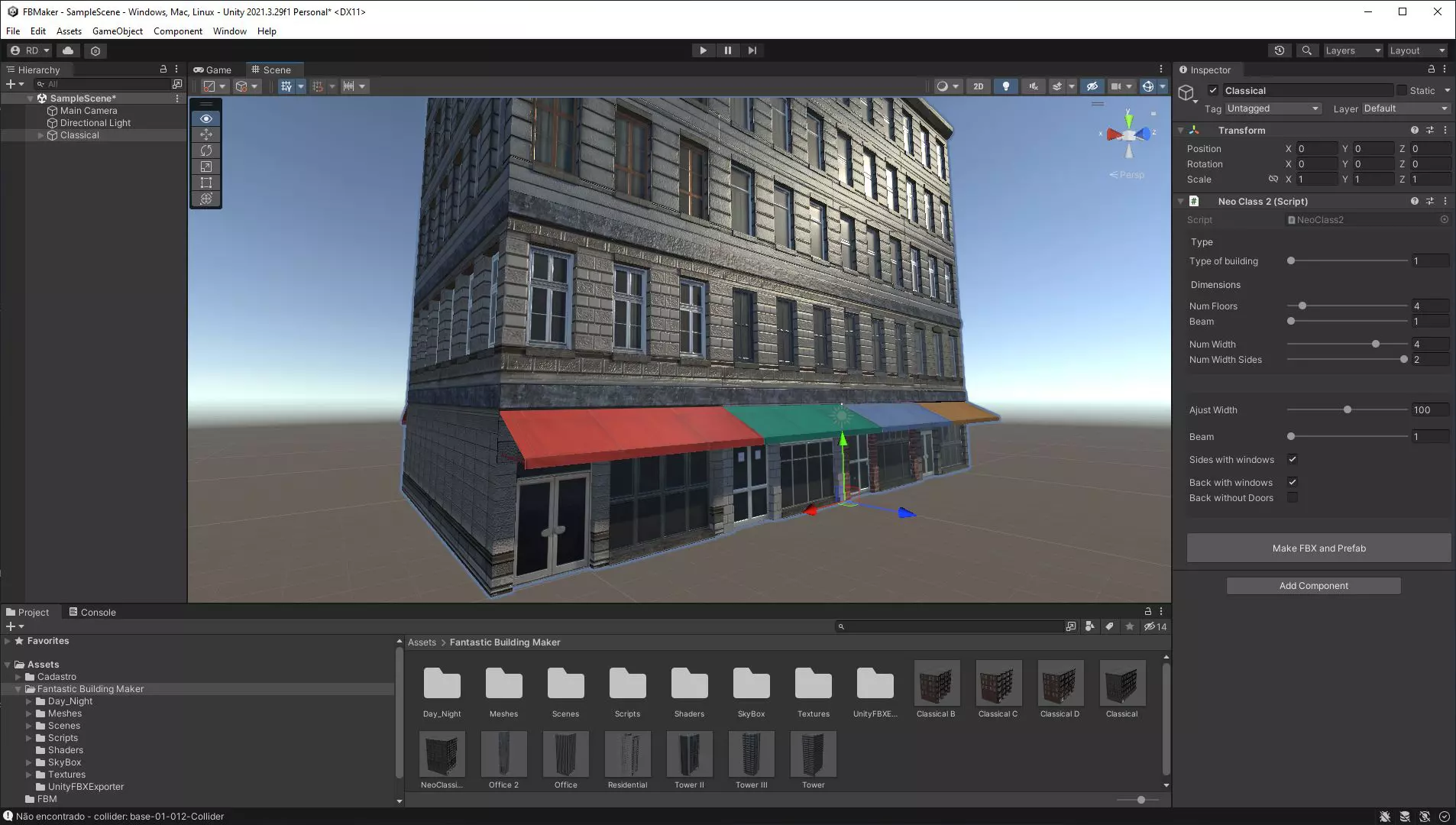 Building maker interface