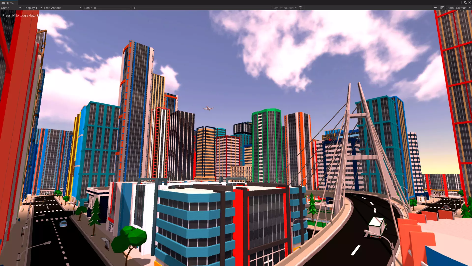 LowPoly City Generator