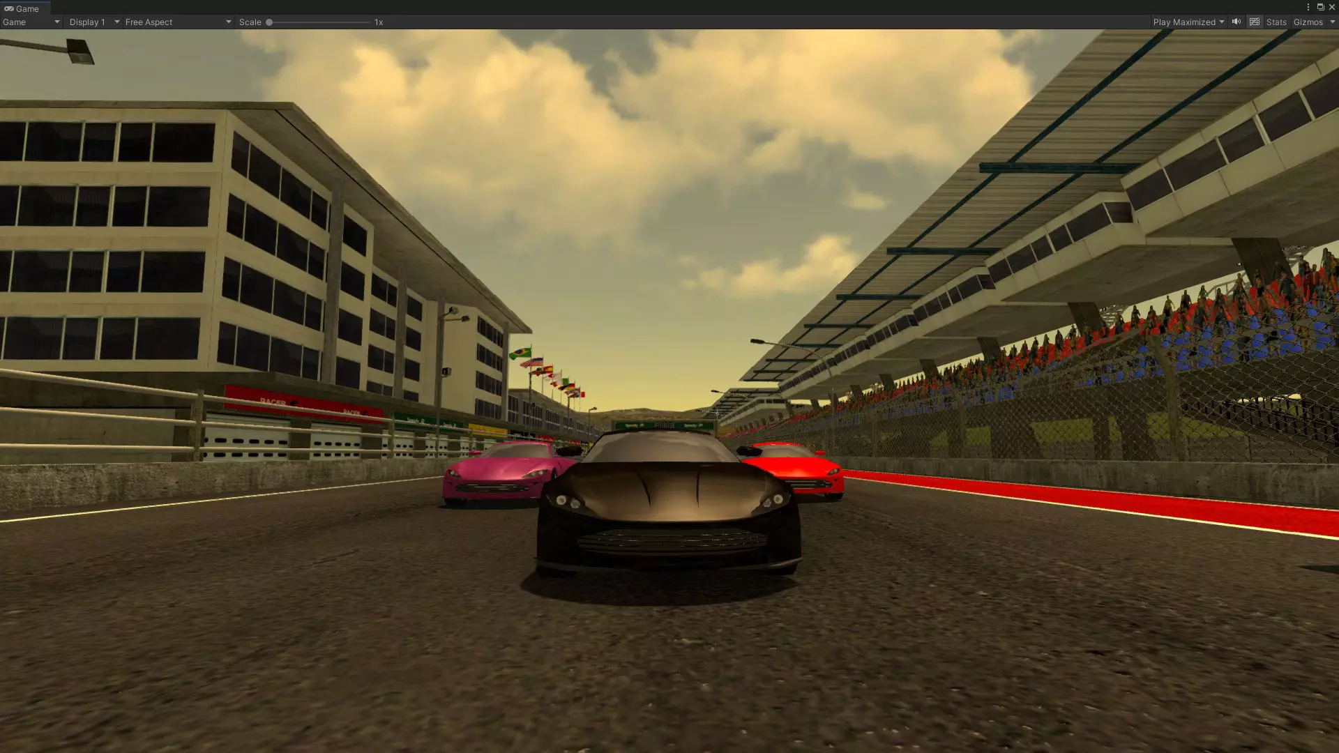 Racing on a circuit