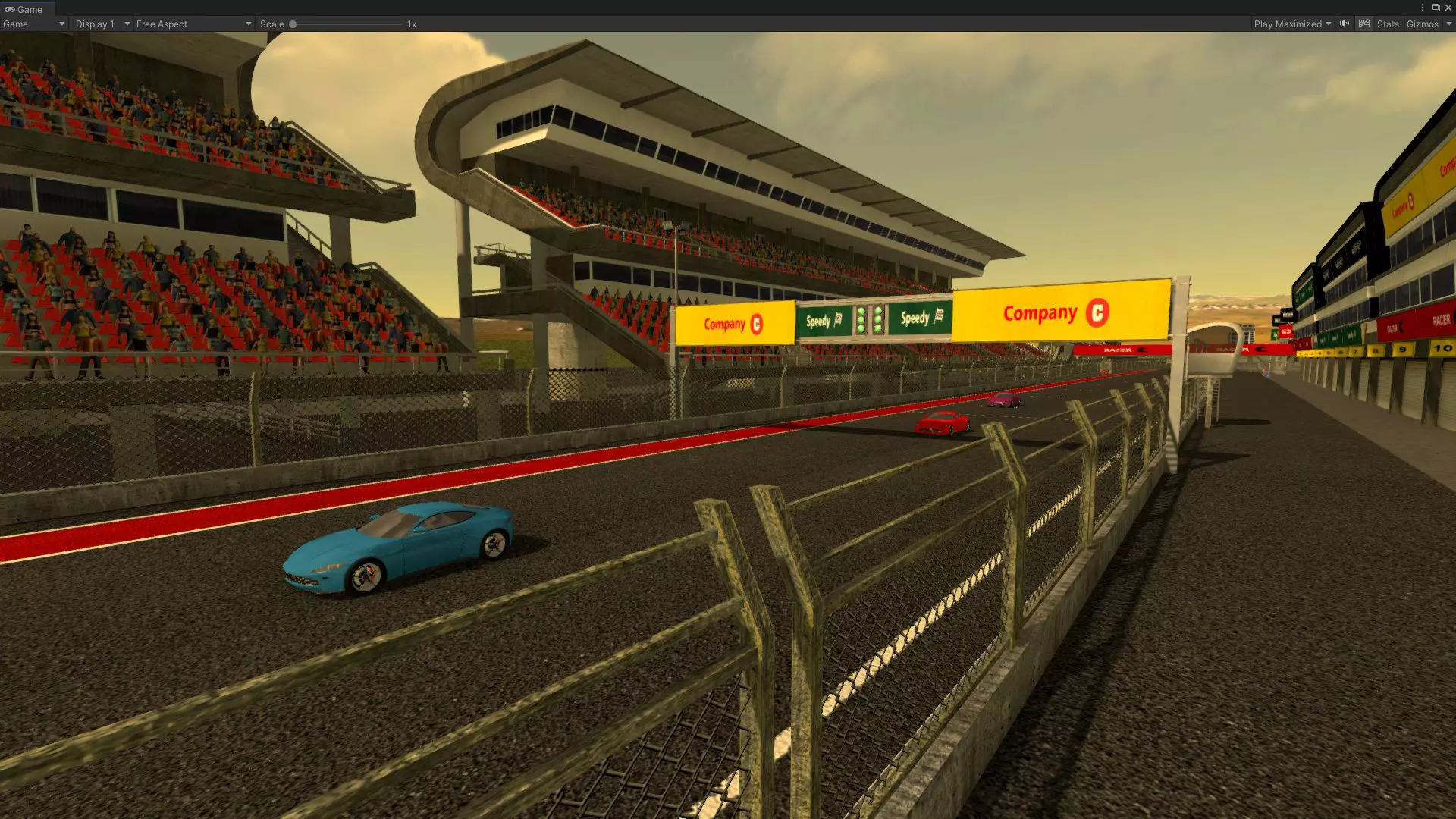 Pit lane