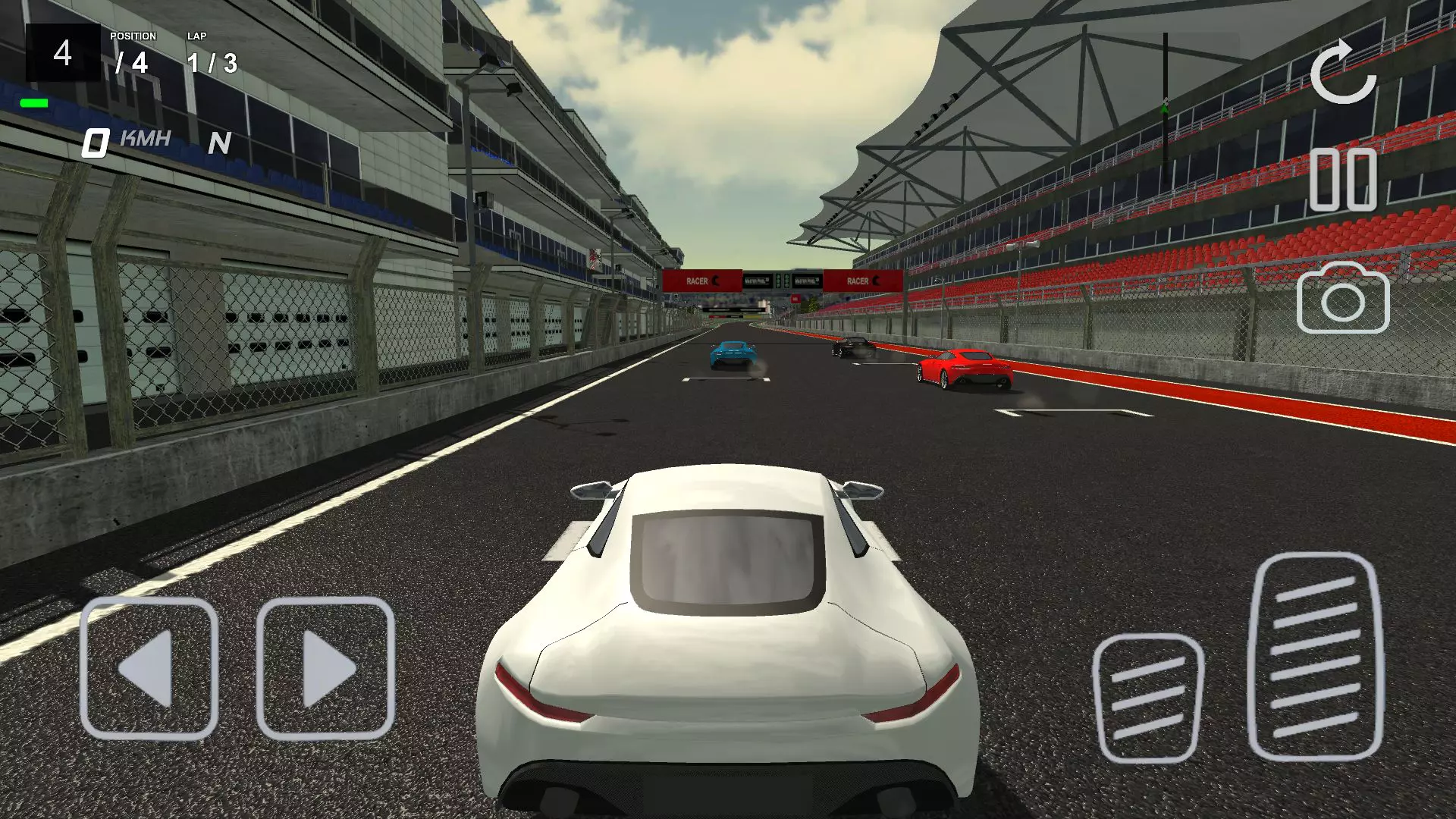 Mobile racing controls