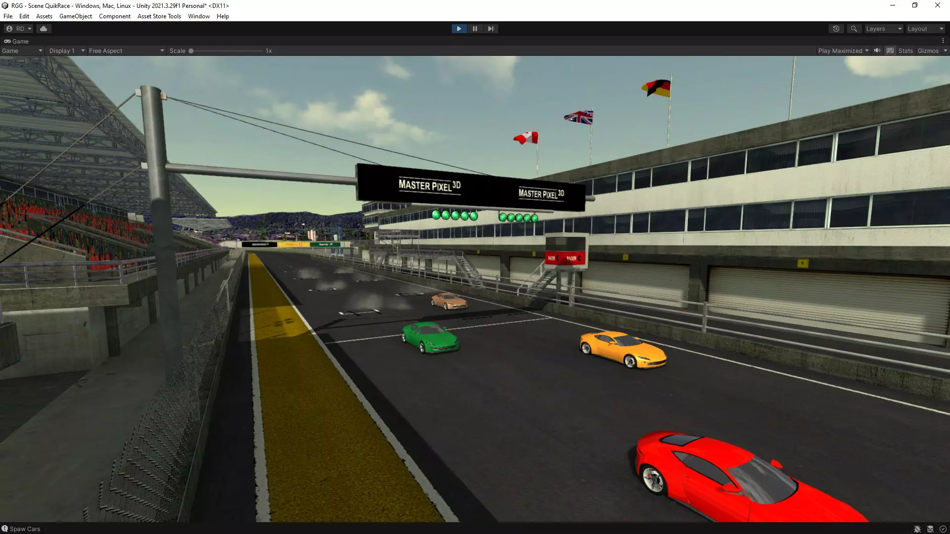 Race track editor